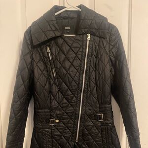 Marks & Spencer Quilted Black Puffer Coat